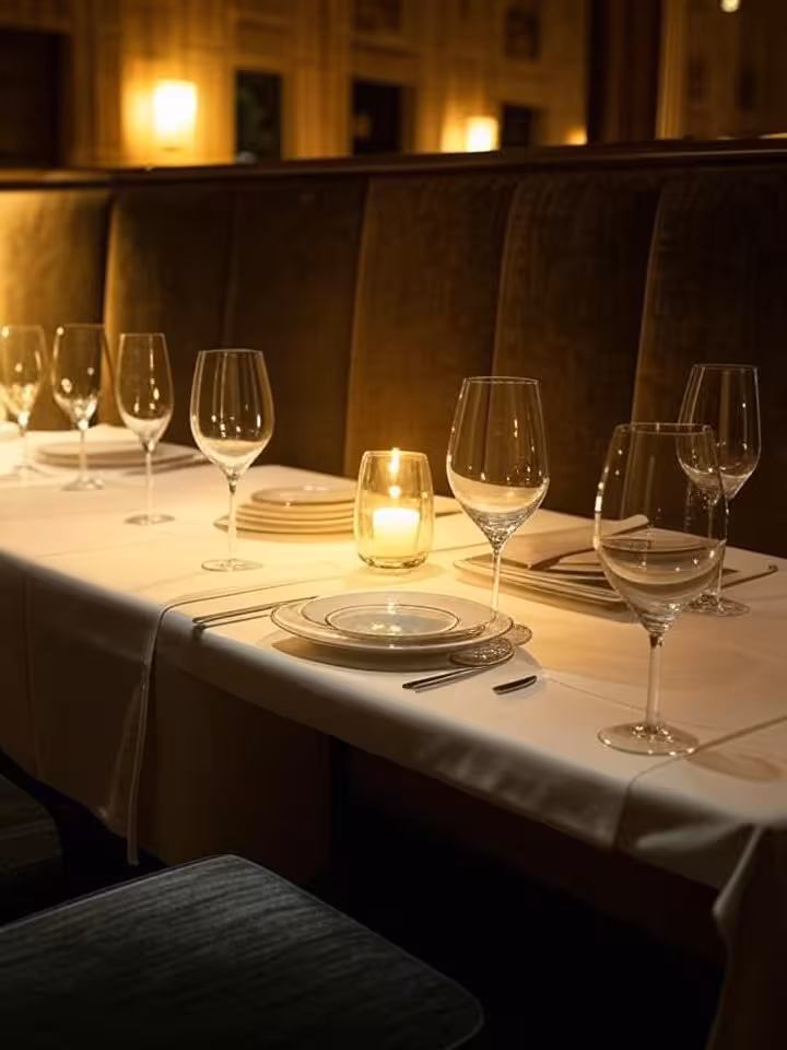 Restaurante exclusivo con reservado privado en el barrio de Salamanca de Madrid